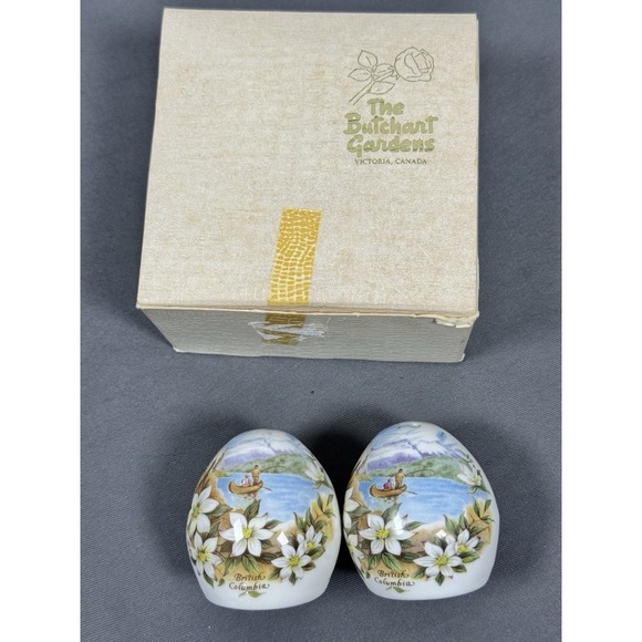 Sandford Fine Bone China Egg Shape Salt & Pepper Shakers British Columbia - Picture 4 of 4